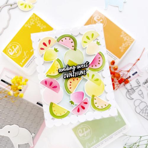 Pinkfresh Studio - Starry Scallops coverplate die