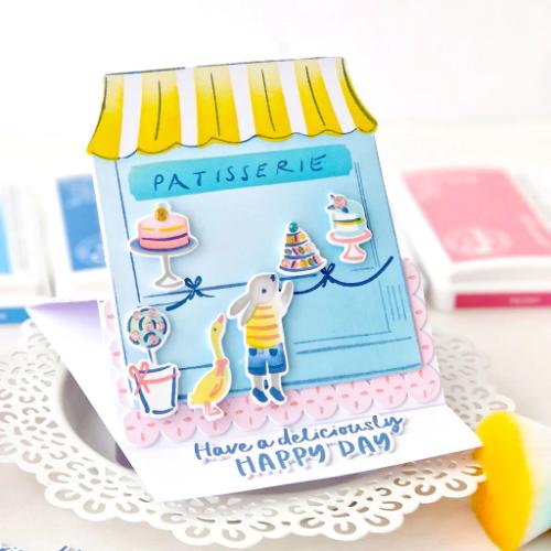 Pinkfresh Studio - Starry Scallops coverplate die