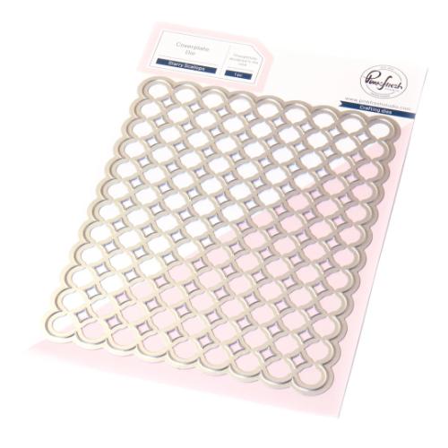 Pinkfresh Studio - Starry Scallops coverplate die