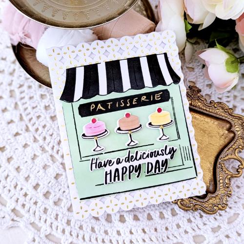 Pinkfresh Studio - Petal Grid press plate