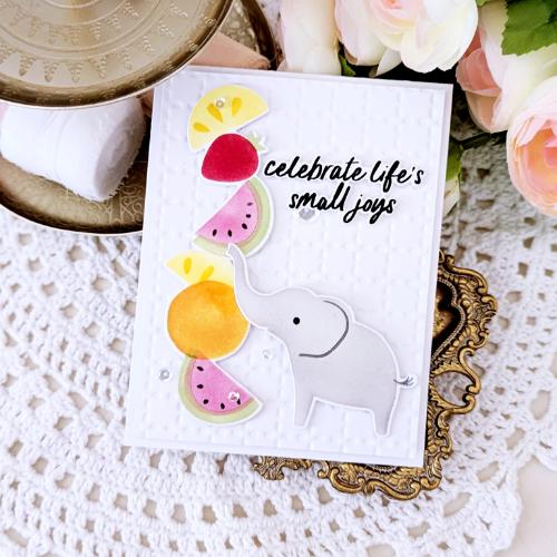 Pinkfresh Studio - Petal Grid press plate