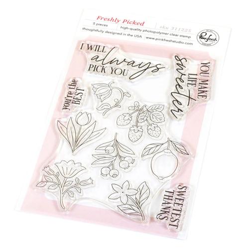 Pinkfresh Studio - Freshly Picked stamp