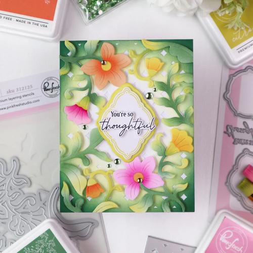 Pinkfresh Studio - Trailing Grace stencil