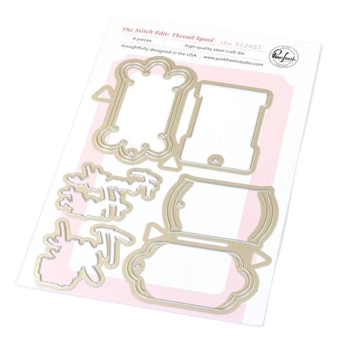 Pinkfresh Studio - The Stitch Edit: Thread Spool die