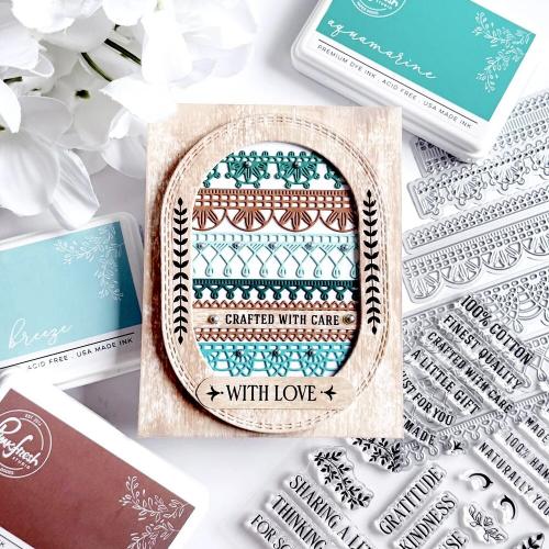 Pinkfresh Studio - The Stitch Edit: Heartmade Details stamp