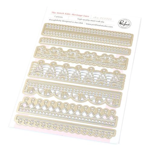 Pinkfresh Studio - The Stitch Edit: Heritage Lace die