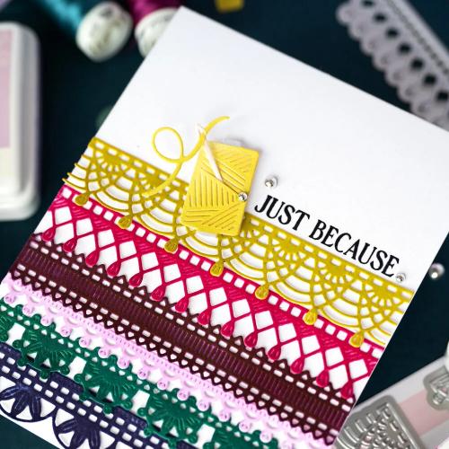 Pinkfresh Studio - The Stitch Edit: Heritage Lace die