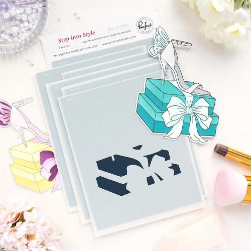 Pinkfresh Studio - Step into Style stencil