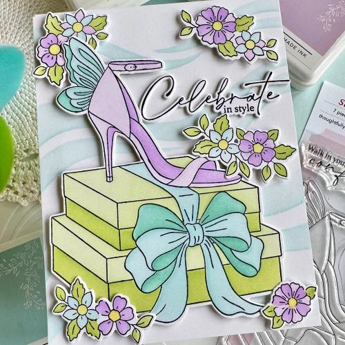 Pinkfresh Studio - Step into Style stencil