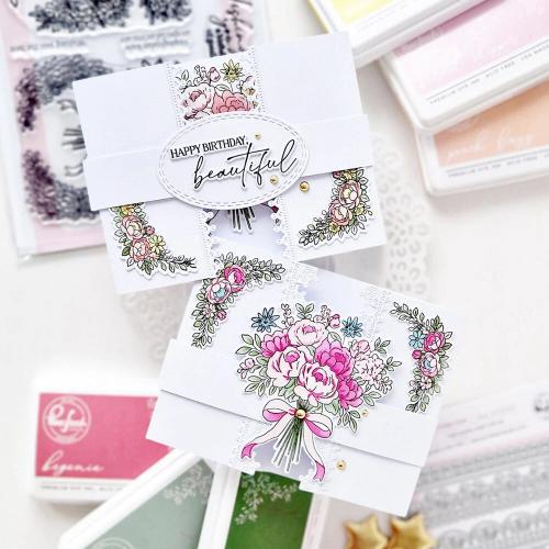 Pinkfresh Studio - Celebrate in Blooms Stamp