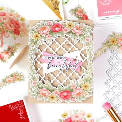 Pinkfresh Studio - Celebrate in Blooms Die