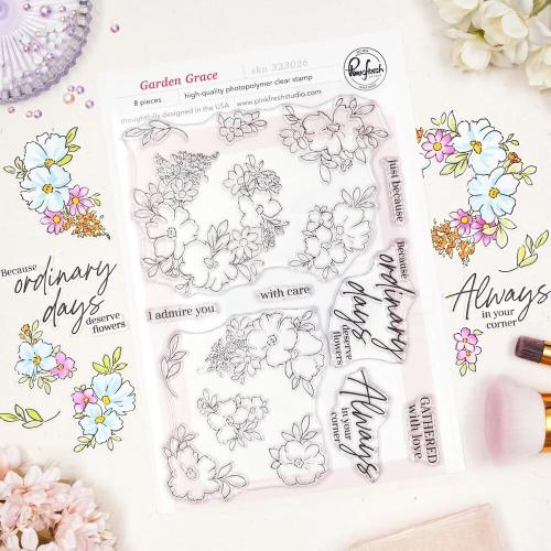 Pinkfresh Studio - Garden Grace Stamp