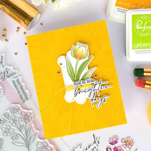 Pinkfresh Studio - Stamp - Blossom Medallion by Inna Moreva (323826)