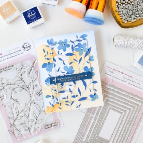 Pinkfresh Studio - Soft Meadow stamp