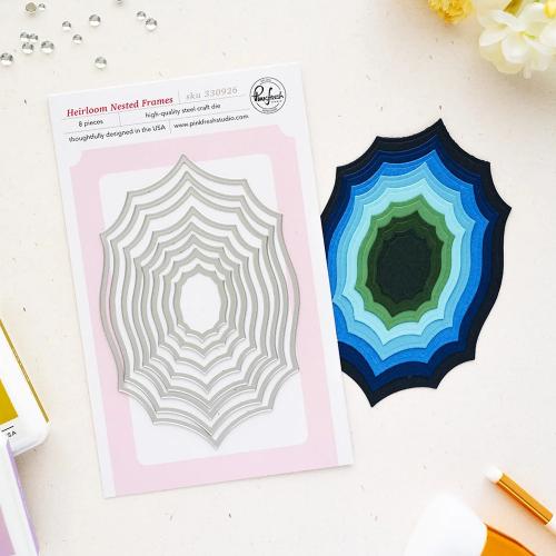 Pinkfresh Studio - Heirloom Nested Frames die