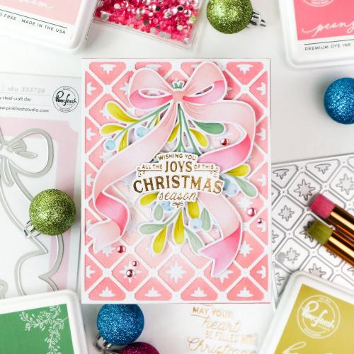 Pinkfresh Studio - Celestial Weave coverplate die