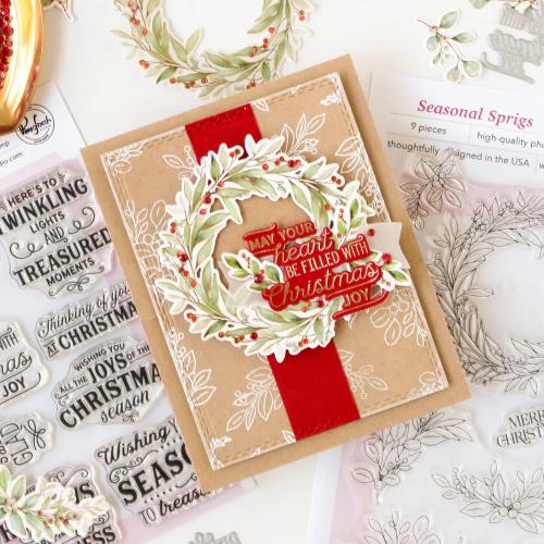 Pinkfresh Studio - Treasured Greetings die