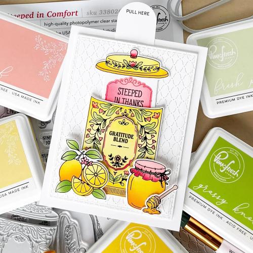Pinkfresh Studio - Oval Rhythm coverplate die