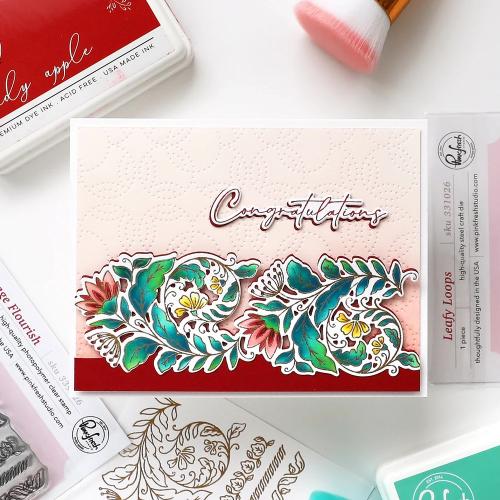 Pinkfresh Studio - Cottage Flourish stamp