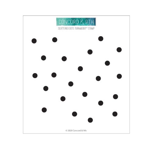 Concord & 9th - Scattered Dots Turnabout™ Stamp