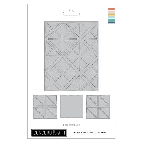 Concord & 9th Dies Pinwheel Quilt Top