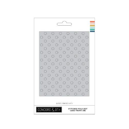 Concord & 9th - Stitched Polka Dot Card Front Die