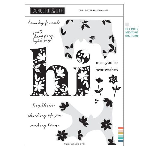 Concord & 9th - Triple-Step Hi Stamp