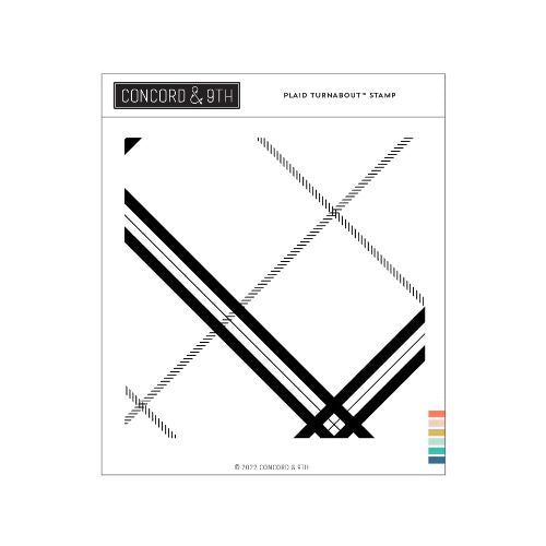 Concord & 9th - Plaid Turnabout Stamp 6x6