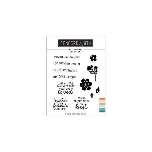 Concord & 9th - Potpourri Stamp Set 3 x 4