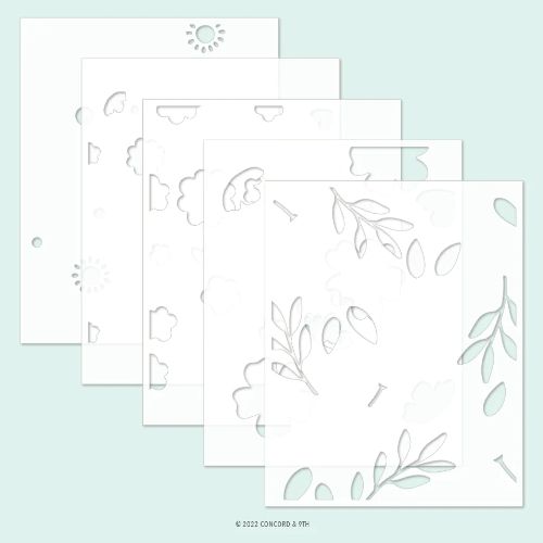 Concord & 9th - Sweet Bee Stencil Pack