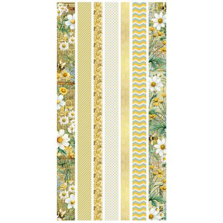49 And Market Washi Tape Sheets-Botanical Buzz - Postage as per Actual