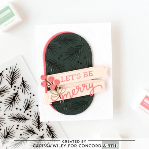 Concord & 9th - Berries & Boughs Embossing Folder