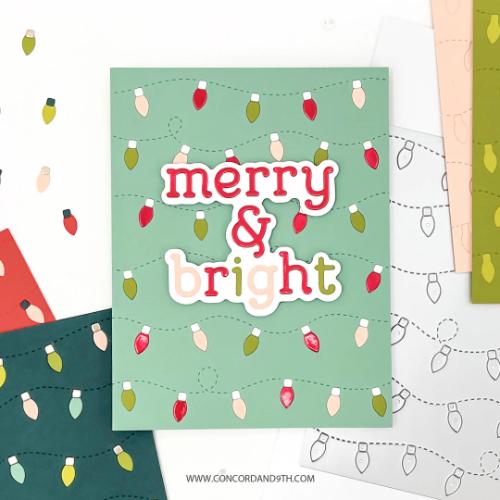 Concord & 9th - Holiday Inlay Dies Bundle - Postage as per actual