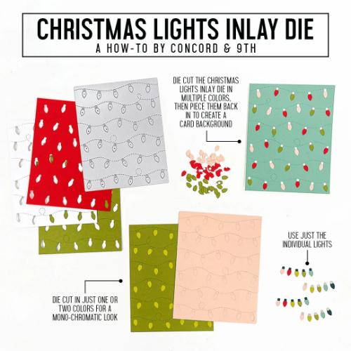 Concord & 9th - Holiday Inlay Dies Bundle - Postage as per actual