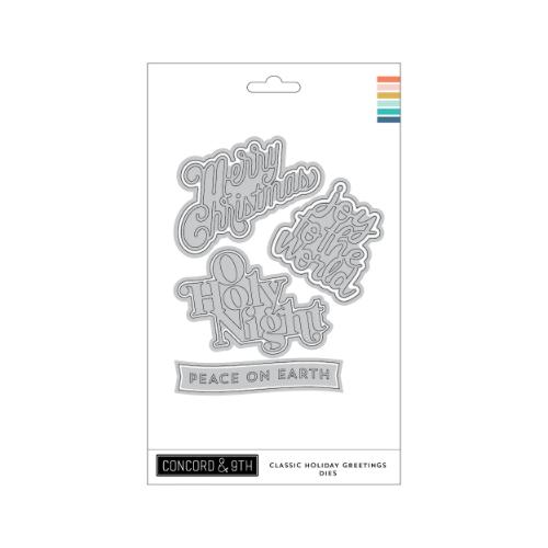 Concord & 9th - Classic Holiday Greetings Dies