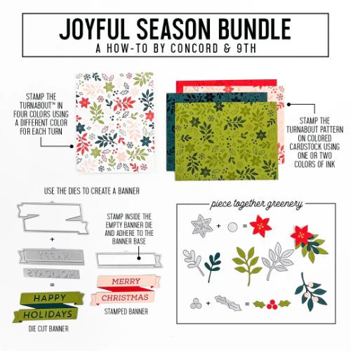 Concord & 9th - Joyful Season Bundle - Postage as per actual