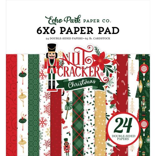 Echo Park Nutcracker Christmas 6x6 Inch Paper Pad (NC387023)
