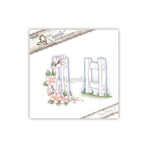 Magnolia - Open Gate Rubber Stamp