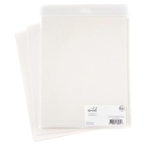 Pinkfresh Studio - Essentials Glitter Cardstock Glacier