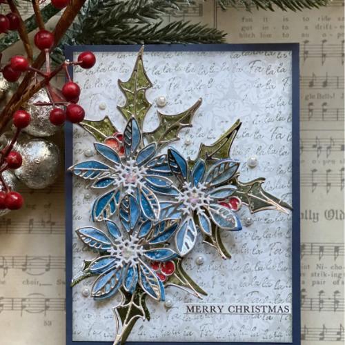 Pinkfresh Studio - Essentials Glitter Cardstock Glacier