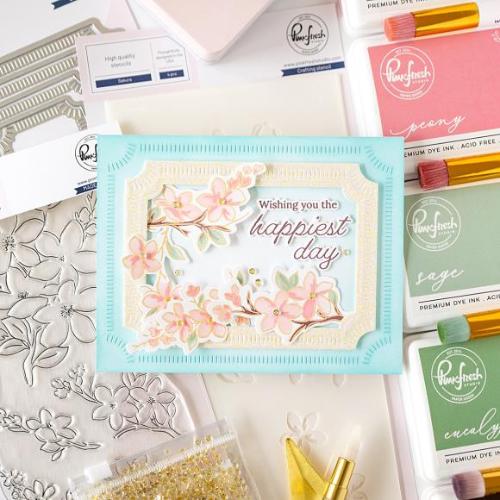 Pinkfresh Studio - Notched Corner Frame die
