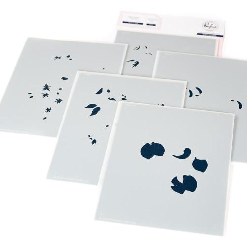 Pinkfresh Studio - Heart of Gold stencil