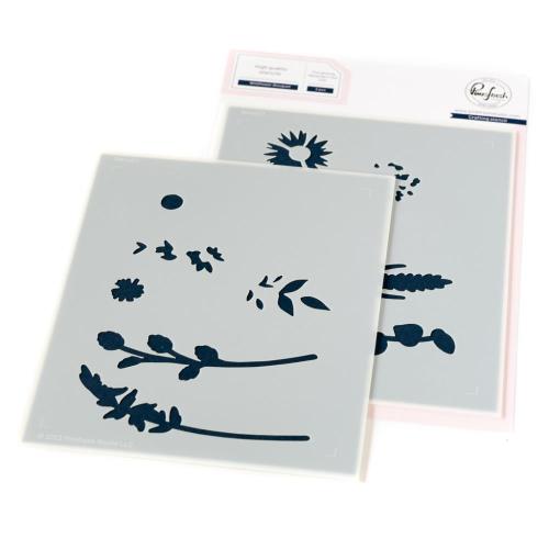 Pinkfresh Studio - Wildflower Bouquet stencil