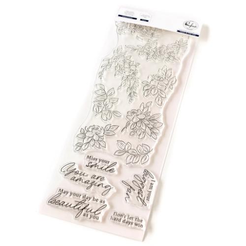 Pinkfresh Studio - Vines & Roses stamp