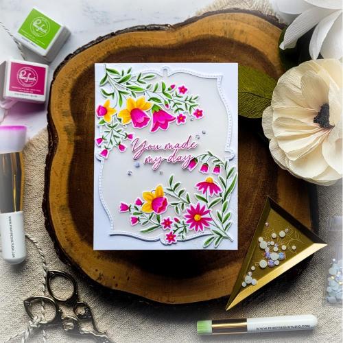 Pinkfresh Studio - Print Shop: Modern Botanicals stencil