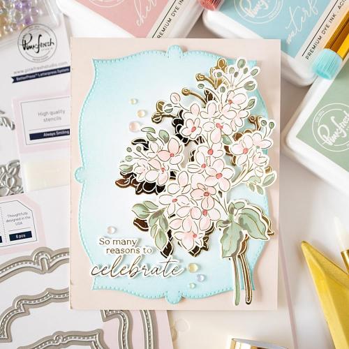 Pinkfresh Studio - Dotted Fancy Frames die