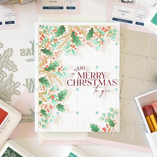 Pinkfresh Studio - Magical Holiday press plate