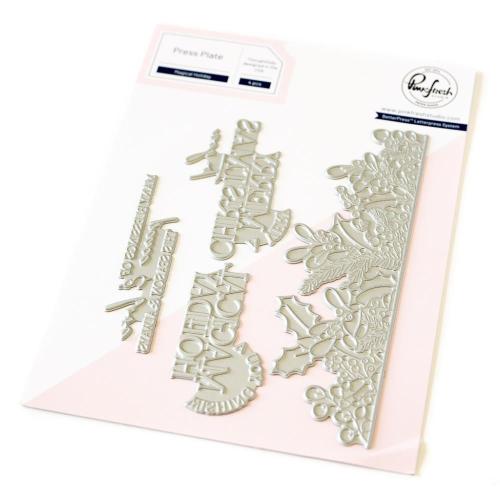 Pinkfresh Studio - Magical Holiday press plate