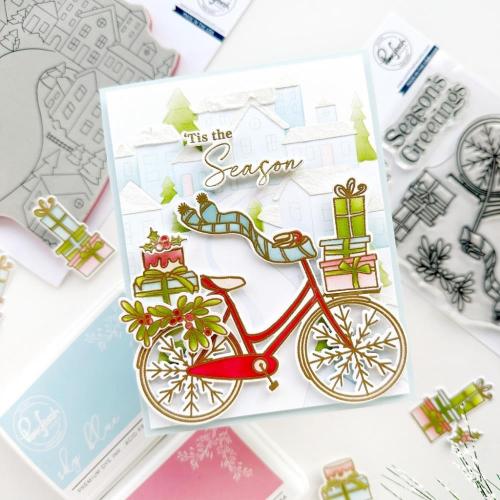 Pinkfresh Studio - Holiday Street press plate