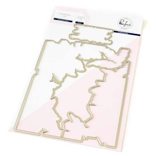 Pinkfresh Studio - Poinsettia Frame die